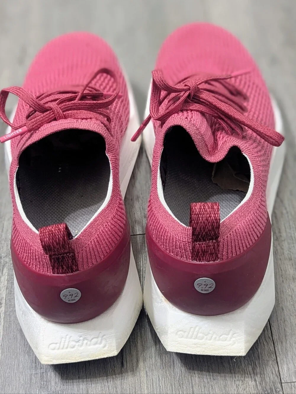Allbirds Tree Flyer Lux Pink Blizzard Mesh Running Sneakers